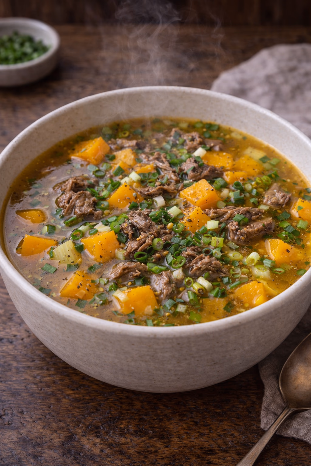 Kraftsuppe som gjør godt for magen